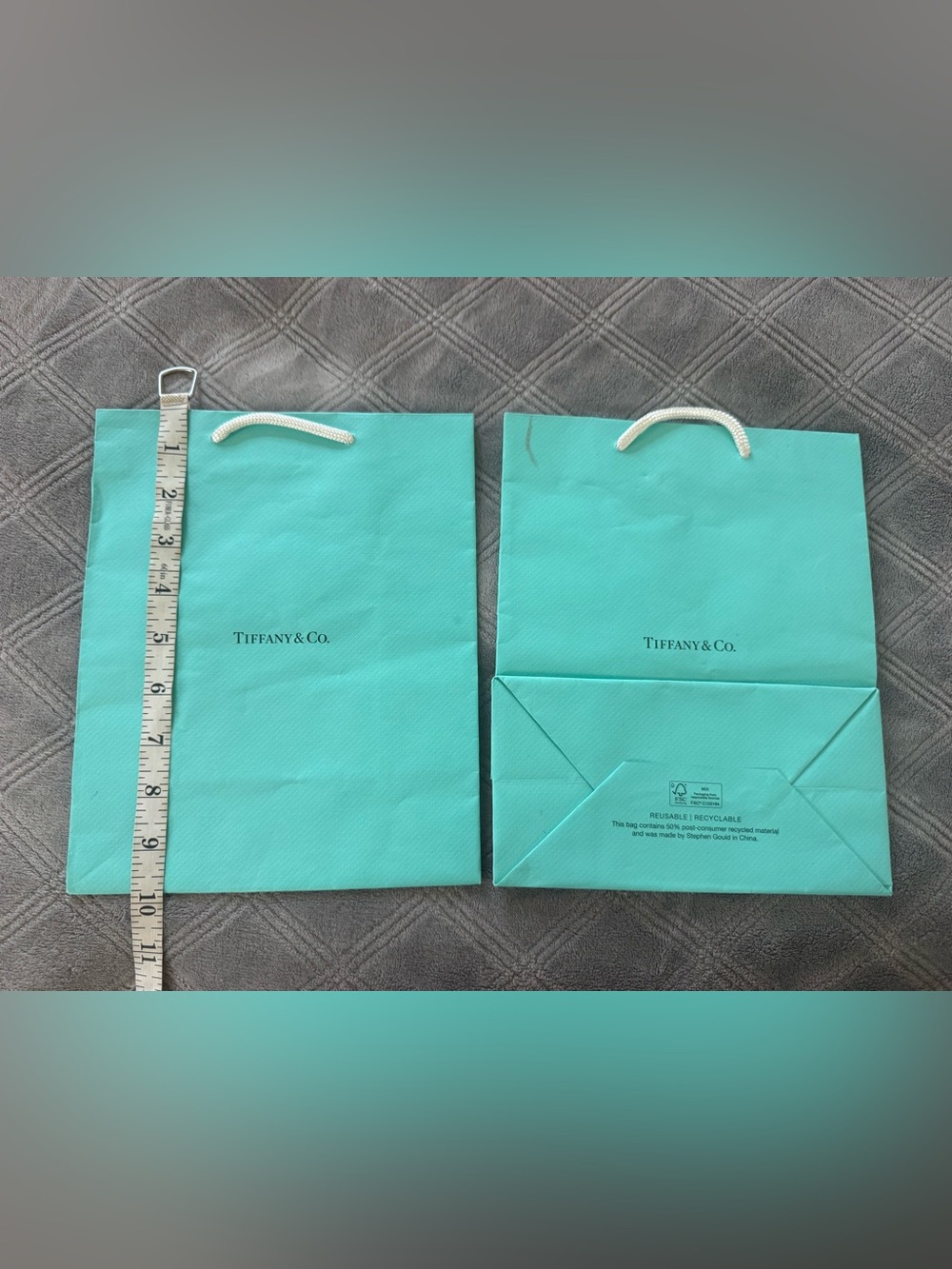 Tiffany & Co bags 8 x 10 x 4
